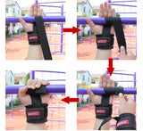 Lifting Straps par de muñequeras con correa de soporte - woesports